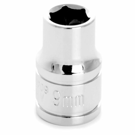 VORTEX W38209 0.38 In. Drive 9 mm. 6 Point Socket VO3556033